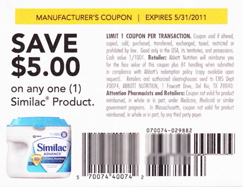 similac coupons printable 2019