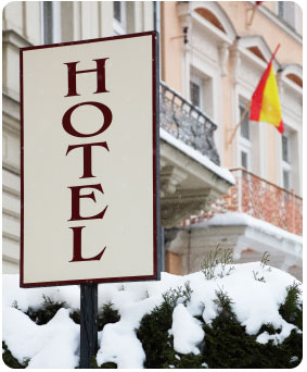 hotel-in-snow