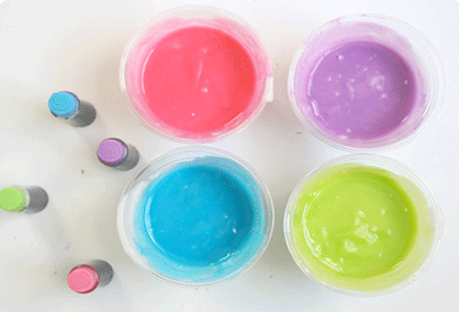 Let’s Paint! How to Make Your Own Edible Finger Paints!