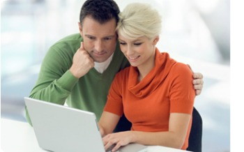 Survey man and woman