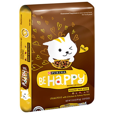 Save on Purina Be Happy Pet Food at Target