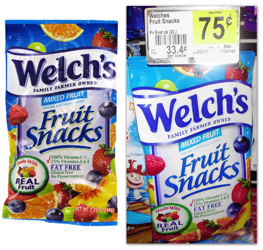 Welch's Fruit Snacks, Only 0.25 at Dollar General! The Krazy Coupon Lady