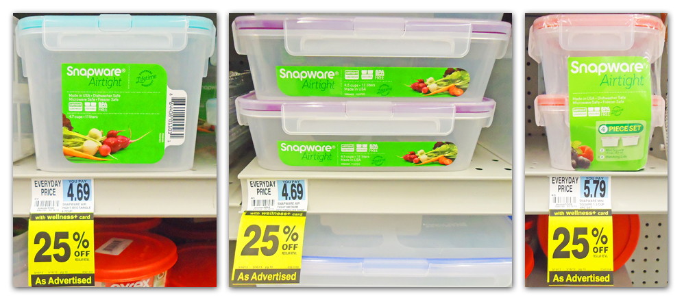 Snapware Containers, as Low as 0.45 at Rite Aid! « The Krazy Coupon Lady