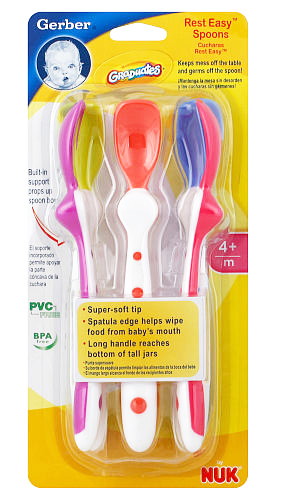 Gerber Rest Easy Spoons 5-Pack, Only $0.69 at Target!
