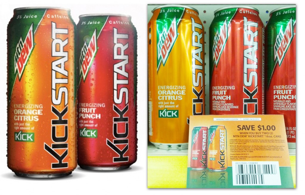 mountain dew rise vs kickstart