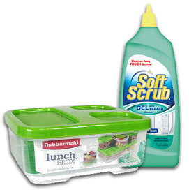 Cheap Soft Scrub, Rubbermaid Lunchbox and More—Super Doubles at Harris Teeter!