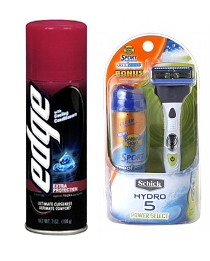 Moneymaker Edge Shave Gel or $0.29 Schick Razors at CVS!