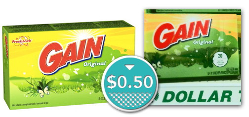 Gain Dryer Sheets, Only $0.50 at Dollar Tree! - The Krazy Coupon Lady