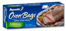 Reynolds Large Oven Bags, Only $1.00 at Harris Teeter!