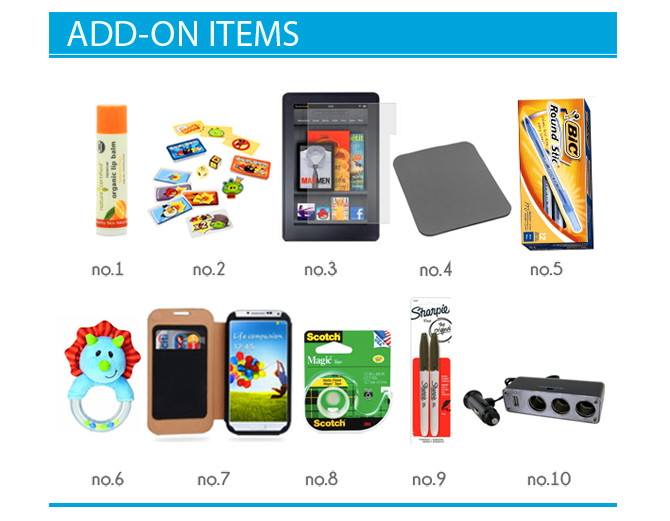 how to add items in amazon list