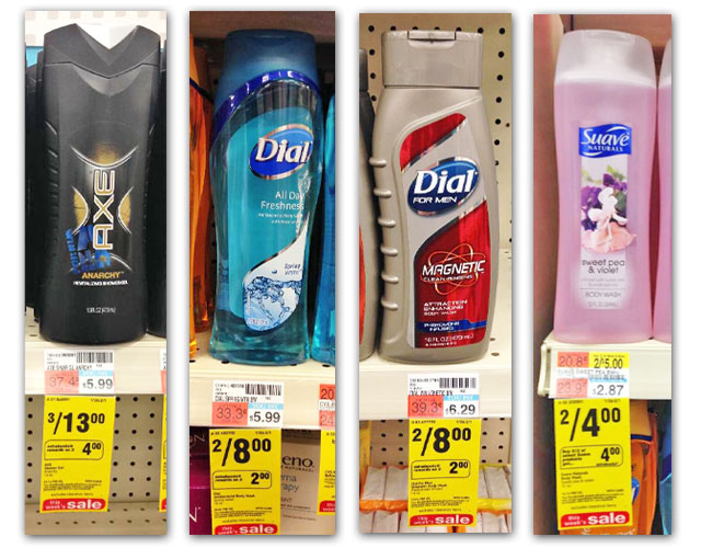 Cheap Body Wash at CVS Suave, Only 0.17!