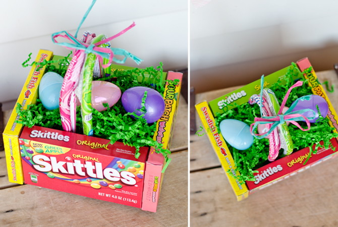 DIY Edible Easter Egg Basket!