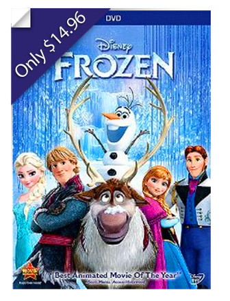 Frozen DVD Pre-Order, 50% Off—Only $14.96!