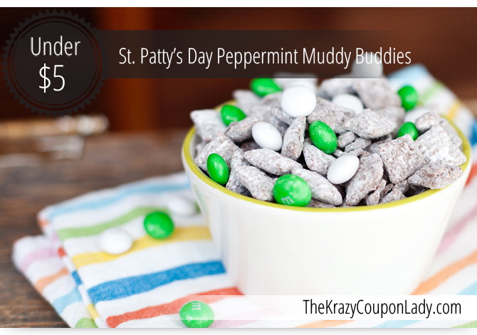 st patrick day muddy buddies