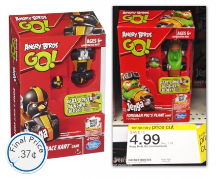 Angry Birds Go! Jenga Target Angry Birds Go! Jenga Target