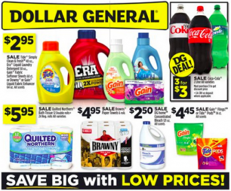 Dollar general coupon deals this week