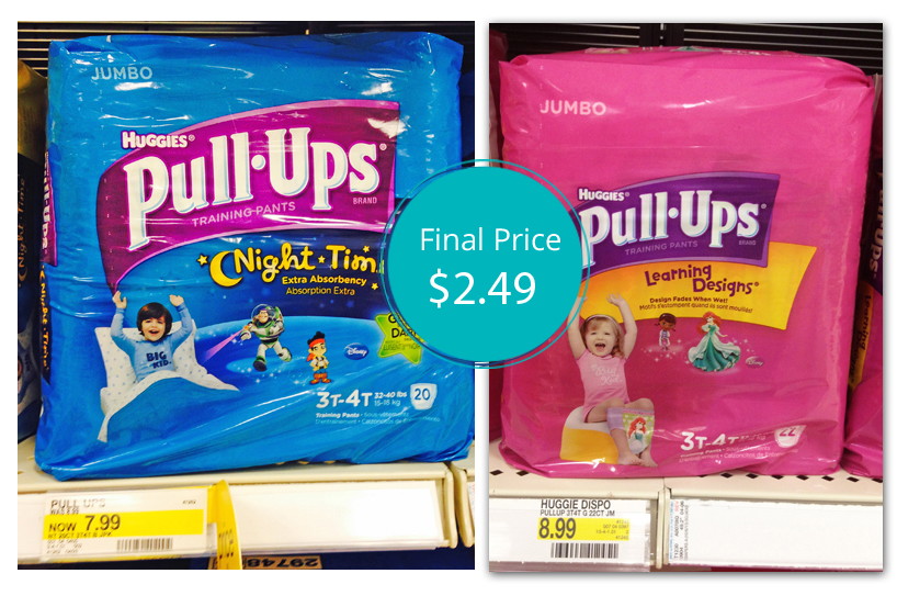 PullUps Training Pants, as Low as 2.49 at Target! The Krazy Coupon Lady