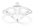 Sterling Silver Anchor Nautical Ring, Only $2.99 at Amazon!