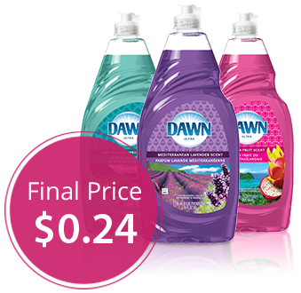 Dawn Soap, Only $0.24 at Walgreens, Starting 11/9!