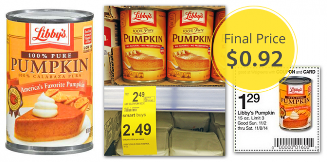 Libby's pumpkin coupon