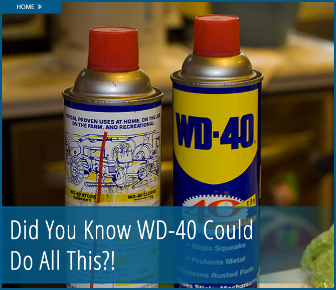 8 LittleKnown Uses for WD40