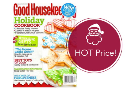 HOT! Good Housekeeping Magazine 2-Year Subscription, Only $5.00!