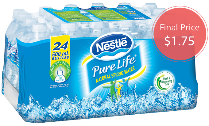 nestle pure life water on sale