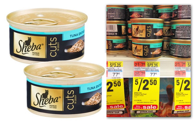 Sheba Premium Cat Food, Only 0.25 at CVS! The Krazy Coupon Lady