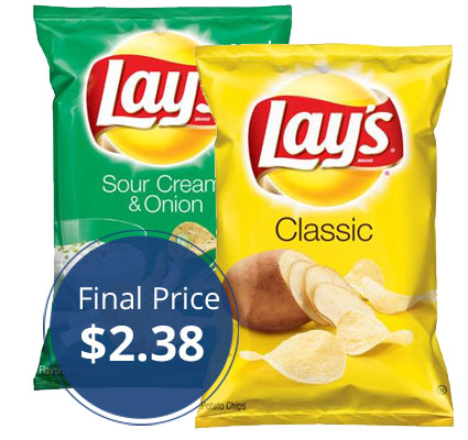 Rare Lay’s Potato Chips Coupon–Only $2.38 at Walmart!