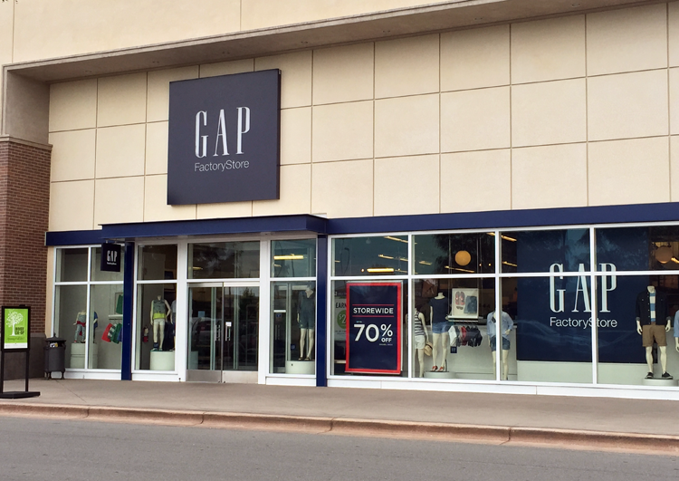 gap outlet factory store