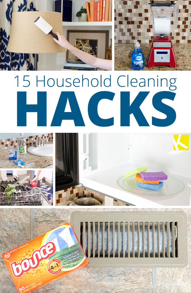 15 Brilliant Household Cleaning Hacks The Krazy Coupon Lady