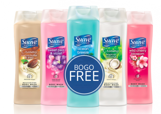 BOGO Free Coupon Suave Body Wash Only $0 94 The Krazy Coupon Lady