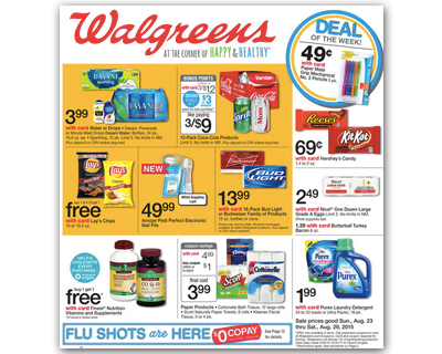 Walgreens Coupon Deals: Week of 8/23