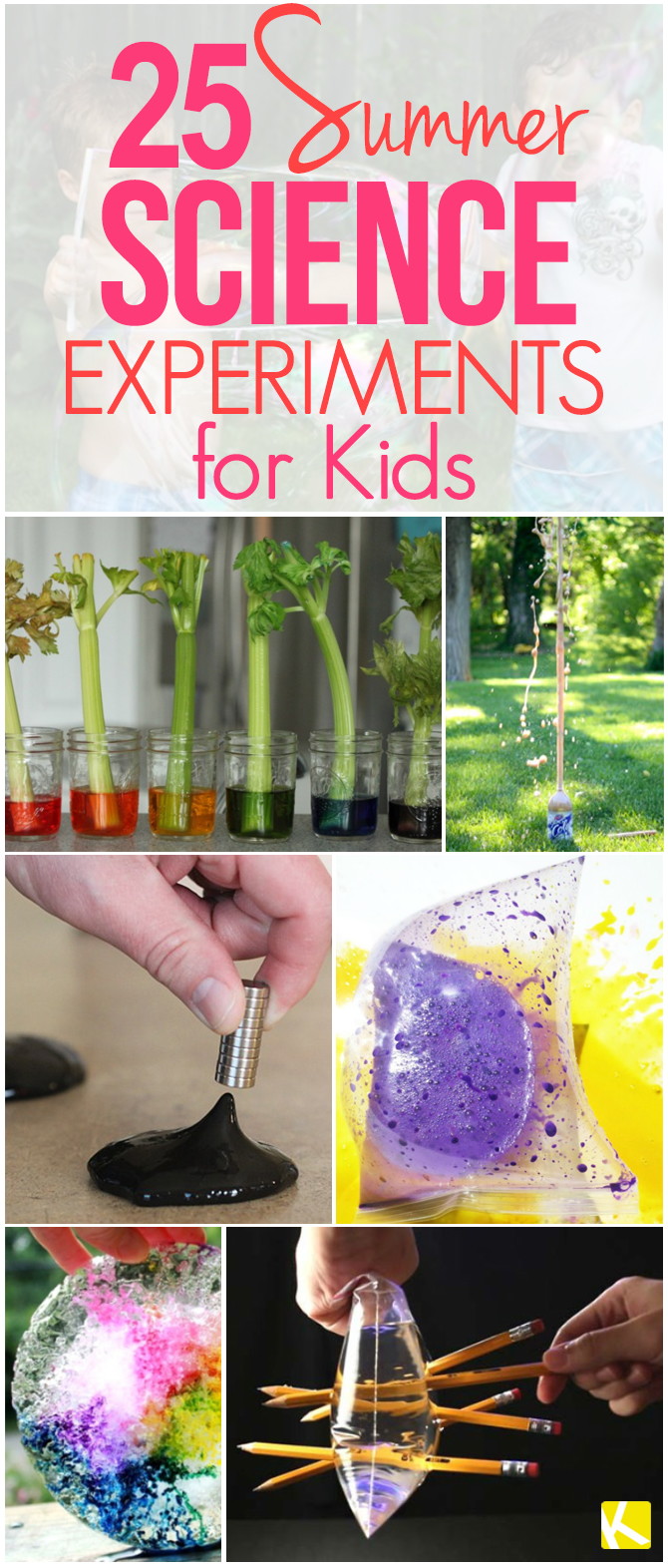 24 Easy Summer Science Experiments for Kids - The Krazy Coupon Lady
