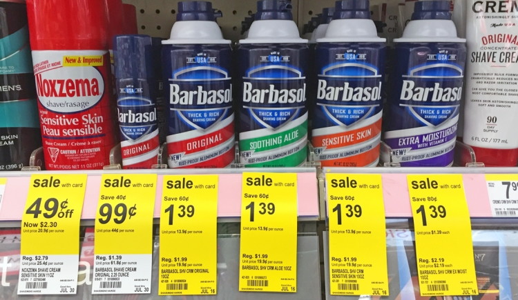 Barbasol coupons
