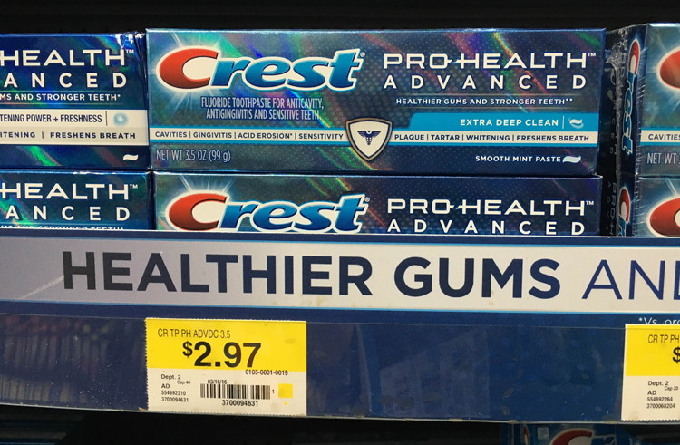 crest walmart