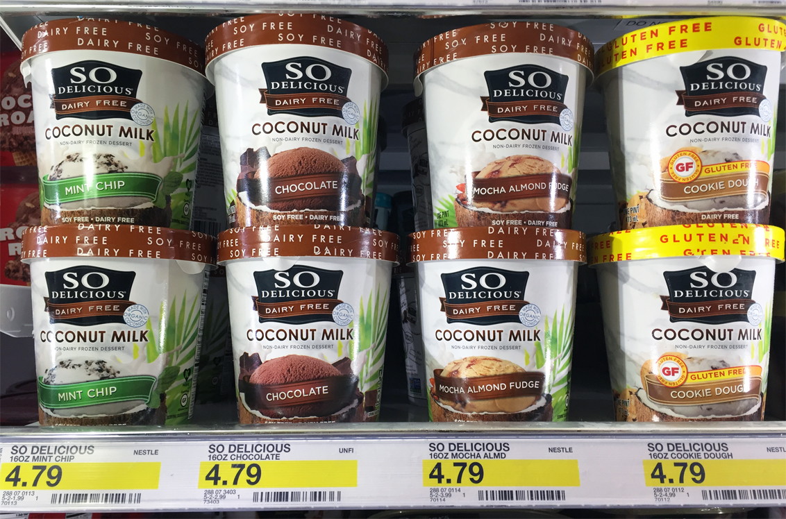 So Delicious Dairy Free Frozen Desserts, Only 0.40 at Target!