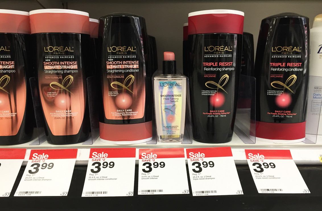 L'Oreal Shampoo, Only 0.66 at Target!
