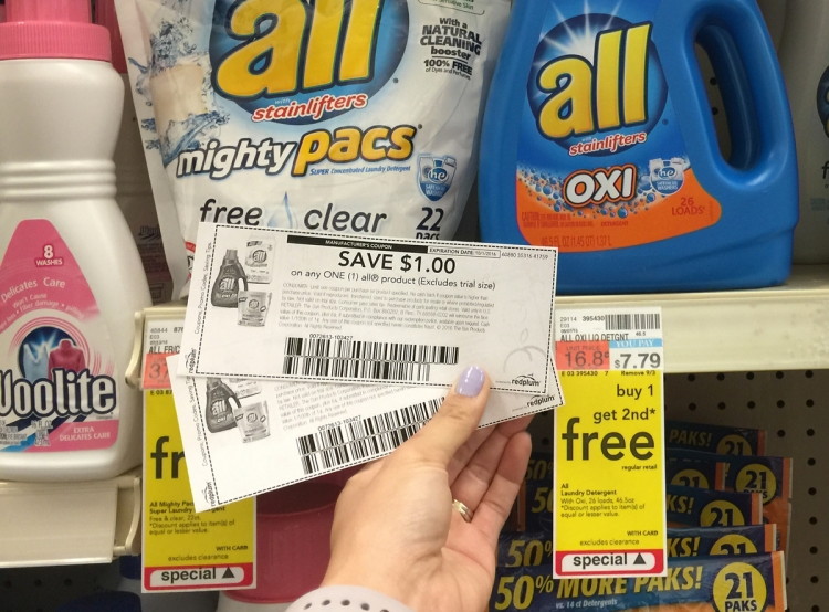 Use coupons to save even more on sale items.