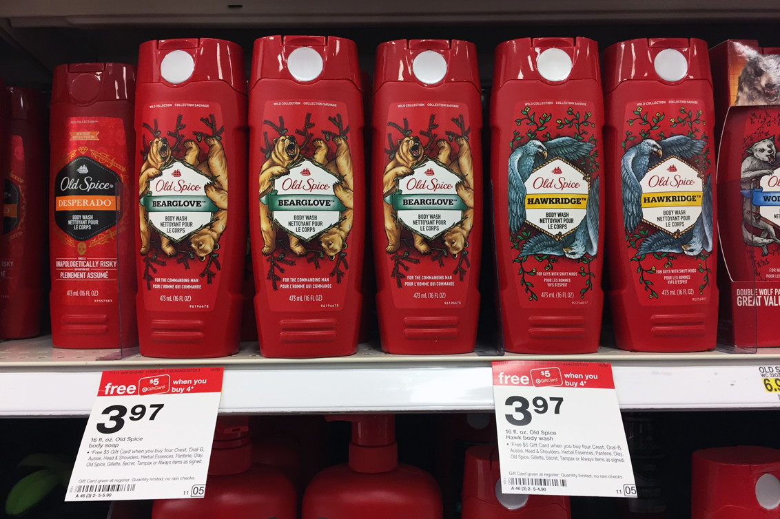 Old Spice Body Wash, 0.73 at TargetTODAY ONLY!