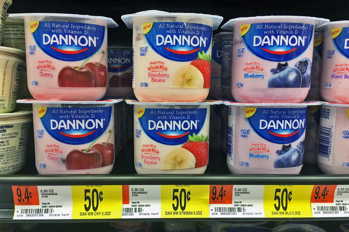 FREE Dannon Whole Milk Yogurt at Walmart!