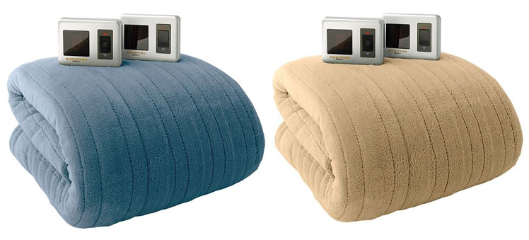 Biddeford Plush Heated Blanket, as Low as $39.99--60% Off!