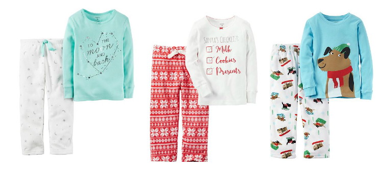 Kohls Coupon Code: Carter's Toddler Pajama Sets