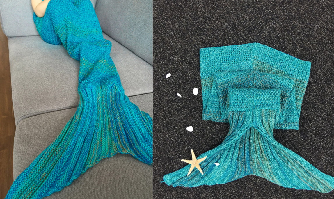 Exclusive Black Friday Codes! Mermaid Blankets, Only 7.49 Shipped!