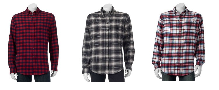 Kohls Coupon Code: Over 80% Off Croft & Barrow Men's Flannels and Women's Sonoma Robes