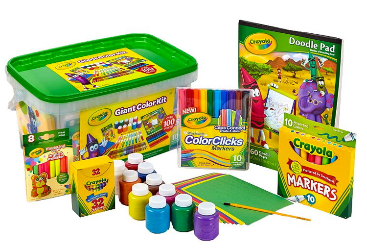 Kohls Coupon Code With Crayola Giant Color Kit