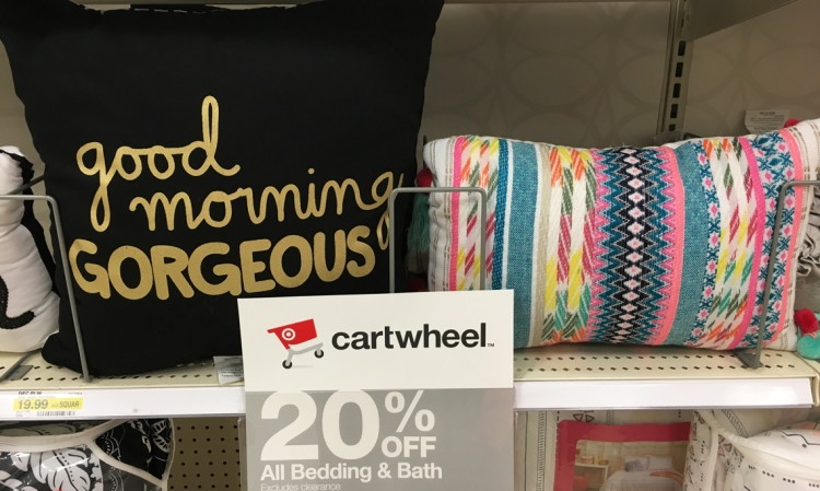 20 Off Bedding Bath At Target The Krazy Lady Decorative Square Bed Pillow