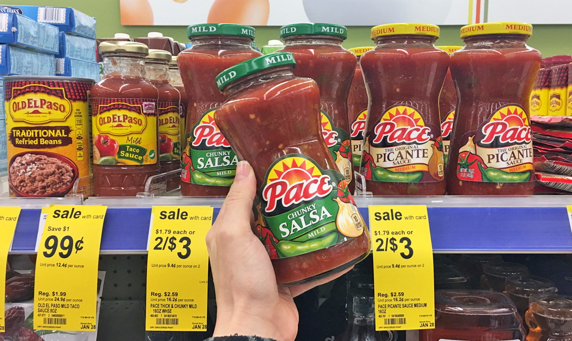 Pace Salsa & Old El Paso Taco Fixings, as Low as $0.66 Pace Salsa & Old El Paso Taco Fixings, as Low as $0.66