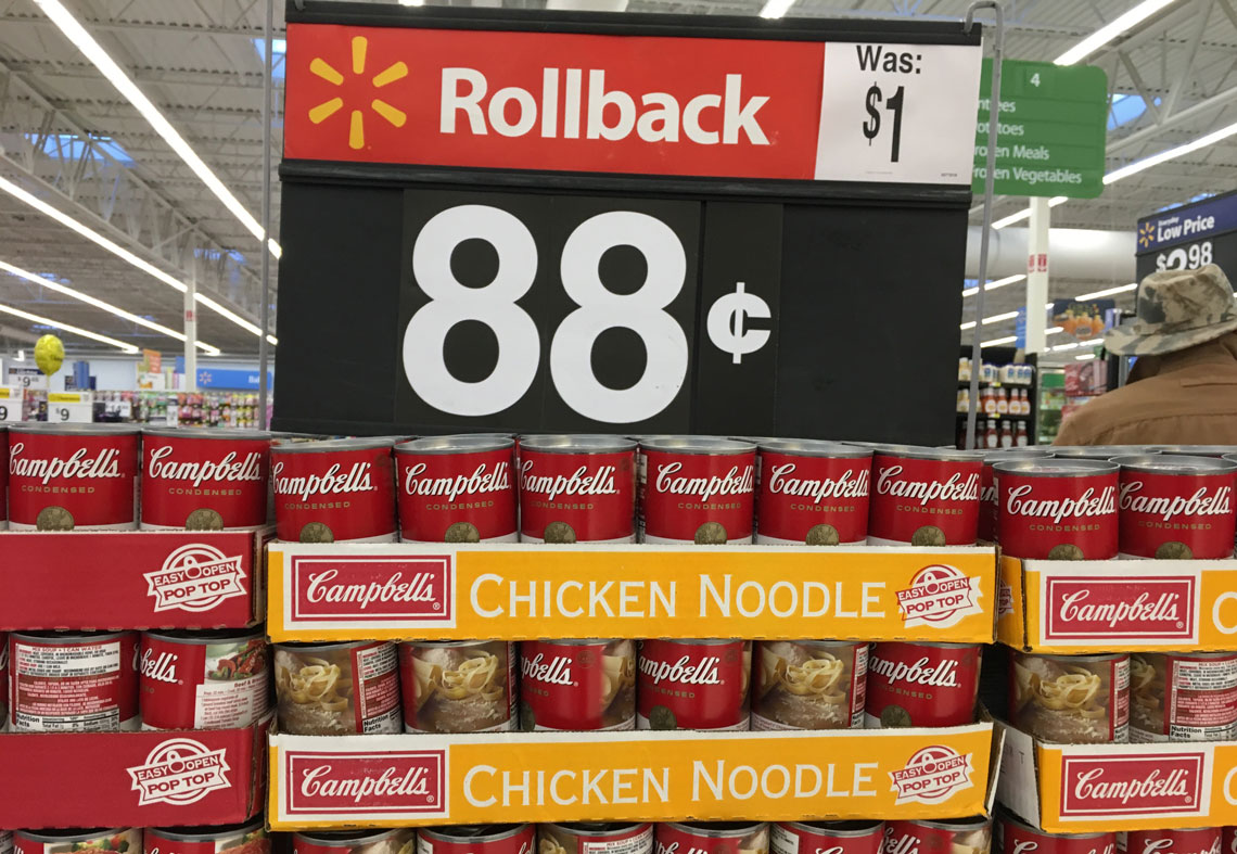 Campbell's Soup, Only 0.63 at Walmart!