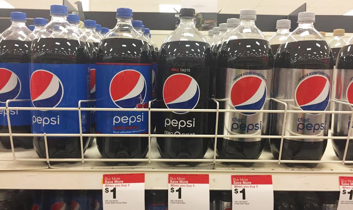 2 Liter Diet Pepsi Soda Price